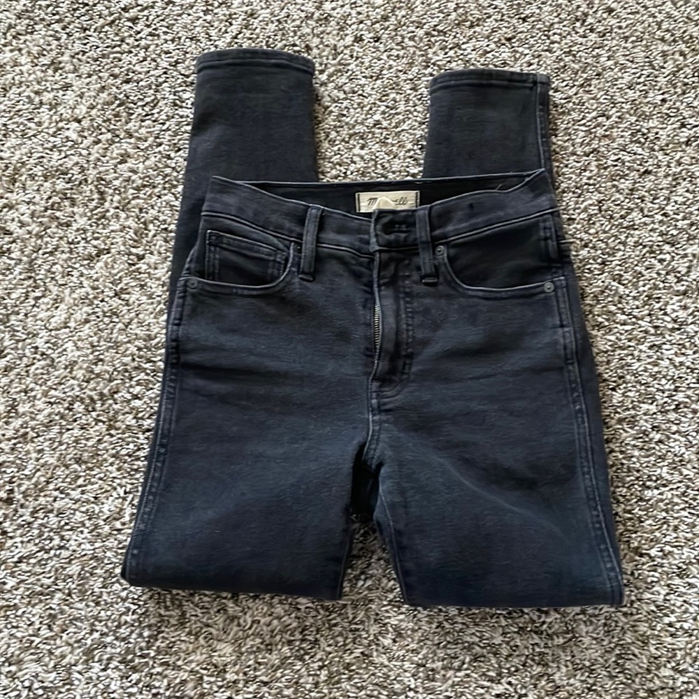 Madewell high rise skinny jeans